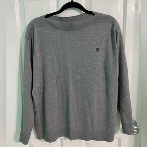 Lands’ End gray sweater